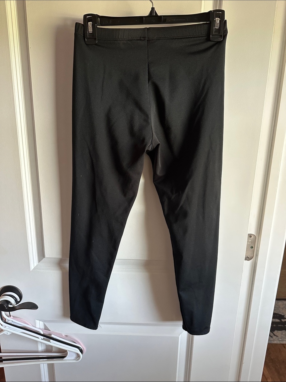 Prospirit Black High-Waist Ponte Leggings